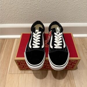 Vans Black and White Old Skool Sneakers